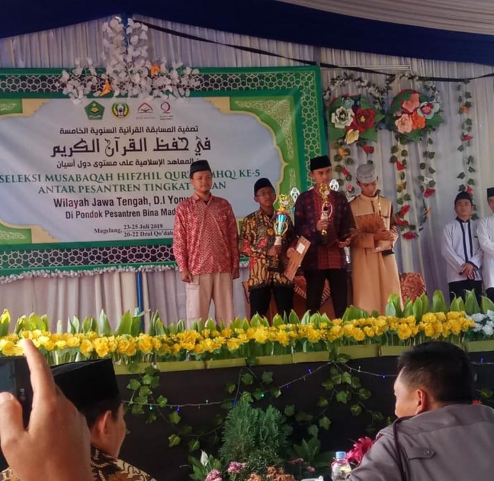 Dua Santri Hamalatul Quran Raih Juara Seleksi MHQ Nasional ke-5 Tingkat DIY-JATEN