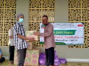 PULDAPII Gandeng Pesantren Hamalatul Quran Tebar Bantuan Sembako Terdampak Covid-19