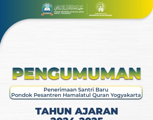 PENGUMUMAN PENERIMAAN SANTRI BARU HAMALATUL QURAN 2024-2025 TINGKAT SMP/SW
